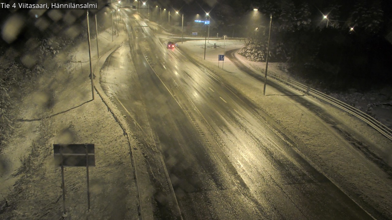 Weather Camera Image Road 4 Viitasaari Hännilänsalmi, Viitasaari, Keski-Suomi
