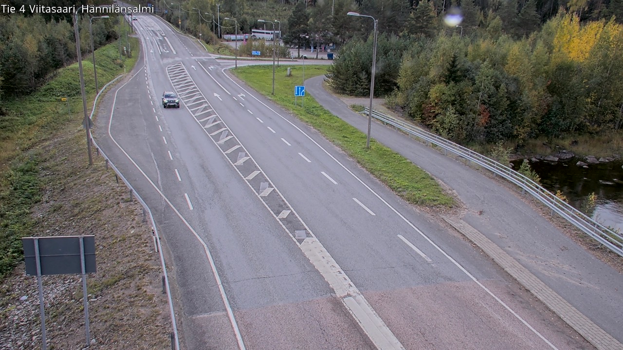 Weather Camera Image Road 4 Viitasaari Hännilänsalmi, Viitasaari, Keski-Suomi