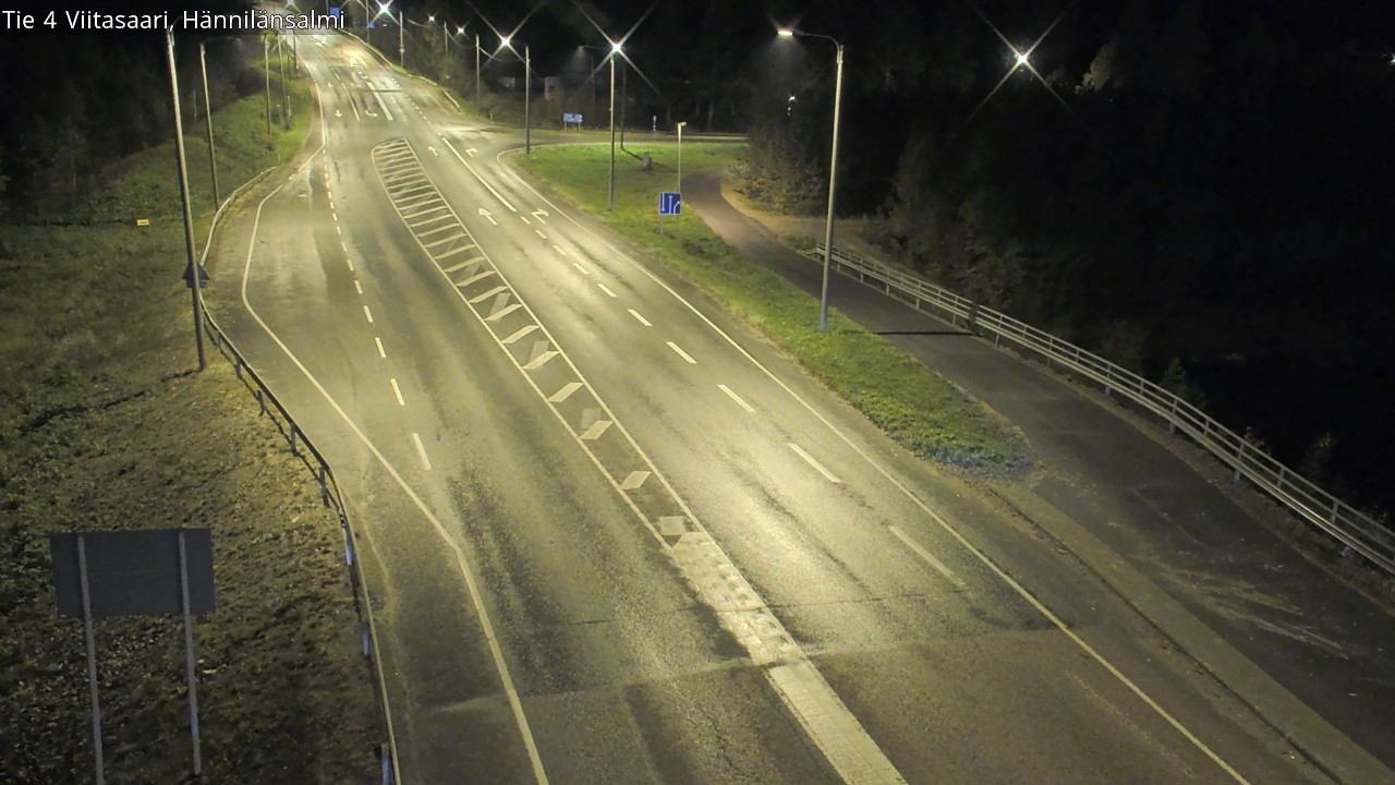 Weather Camera Image Road 4 Viitasaari Hännilänsalmi, Viitasaari, Keski-Suomi