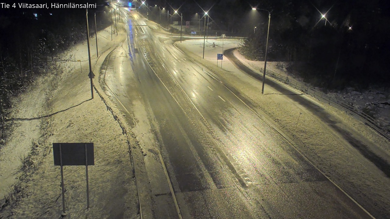 Weather Camera Image Road 4 Viitasaari Hännilänsalmi, Viitasaari, Keski-Suomi