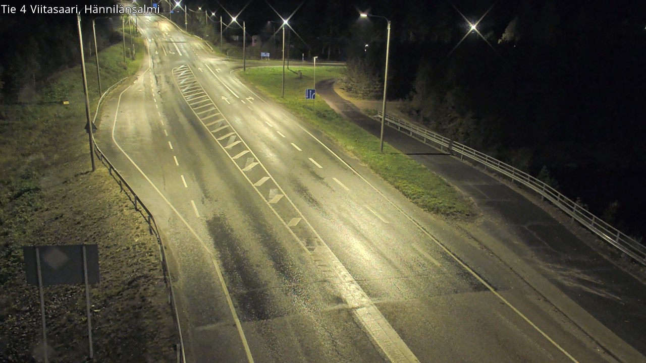 Weather Camera Image Road 4 Viitasaari Hännilänsalmi, Viitasaari, Keski-Suomi