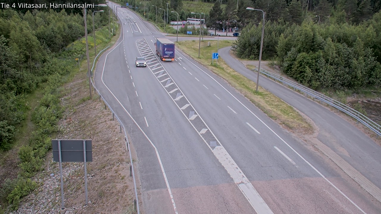 Kelikamerat Kuva Tie 4 Viitasaari Hännilänsalmi, Viitasaari, Keski-Suomi