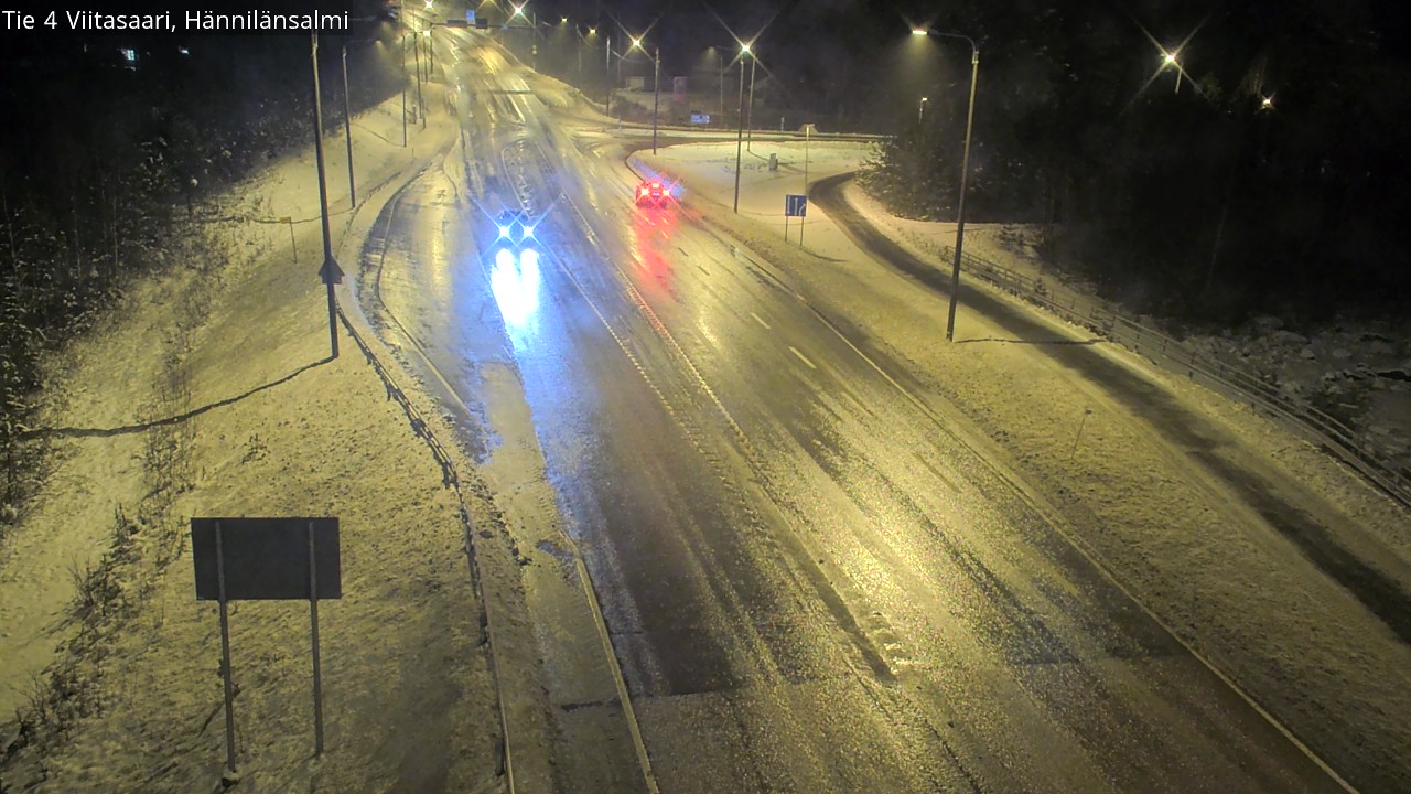 Weather Camera Image Road 4 Viitasaari Hännilänsalmi, Viitasaari, Keski-Suomi