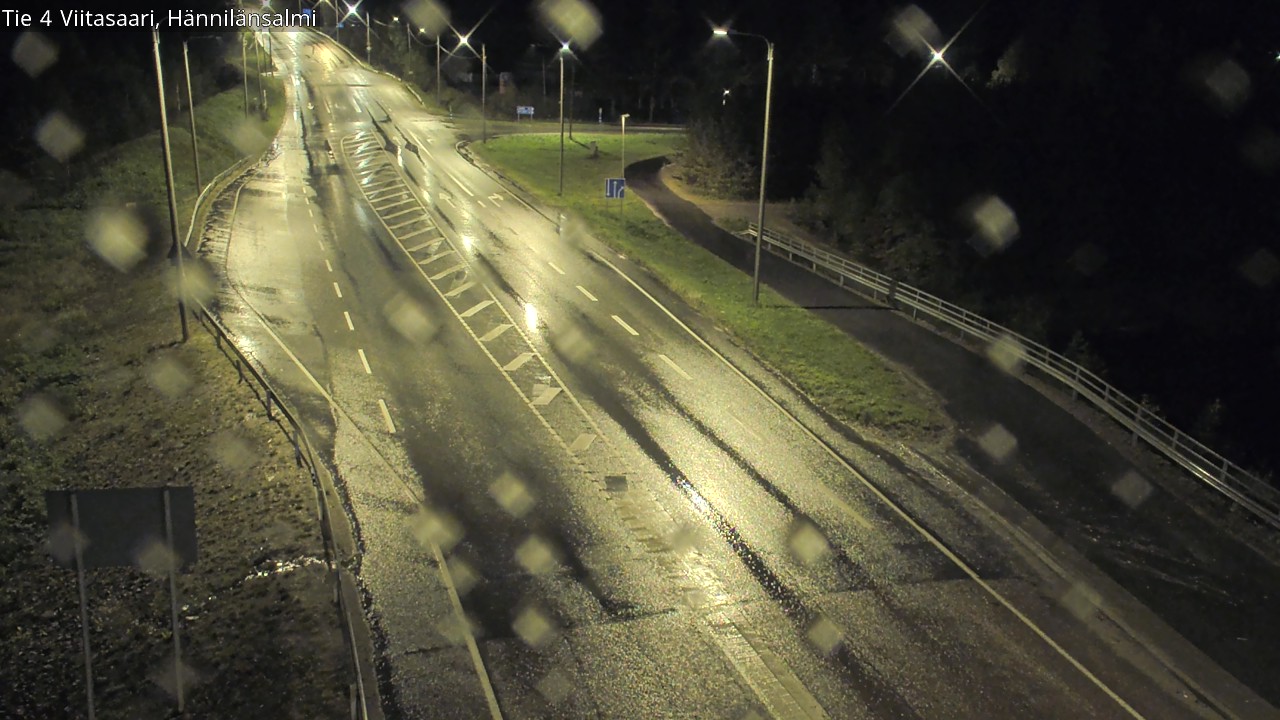 Weather Camera Image Road 4 Viitasaari Hännilänsalmi, Viitasaari, Keski-Suomi
