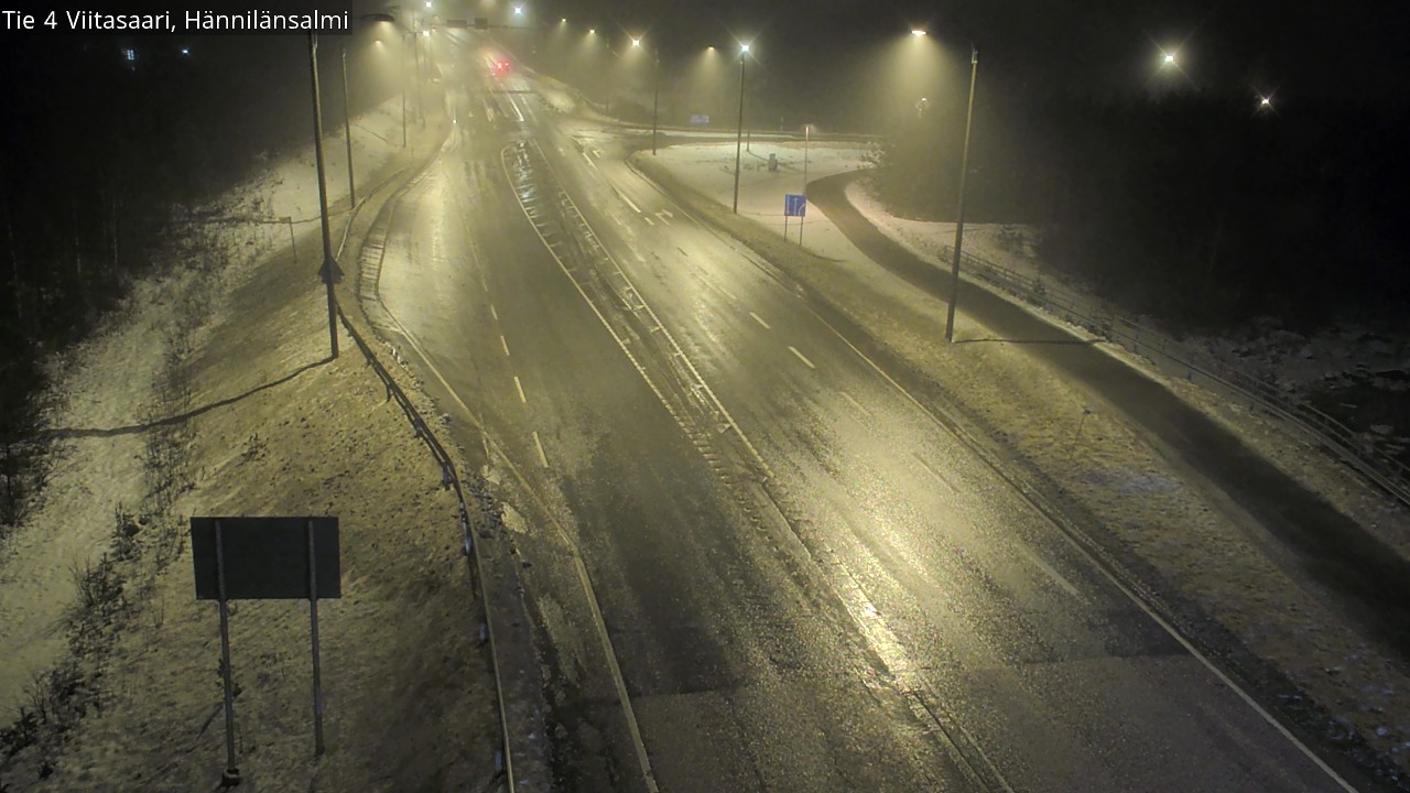 Weather Camera Image Väg 4 Viitasaari Hännilänsalmi, Viitasaari, Keski-Suomi
