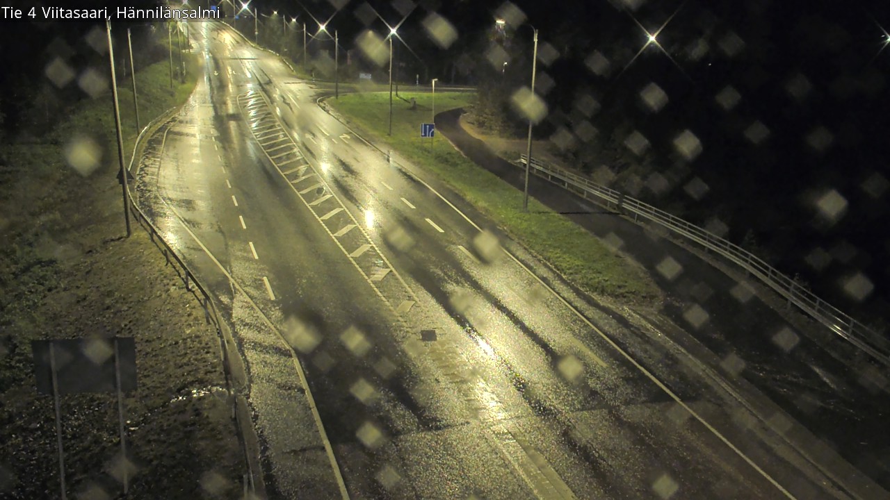 Weather Camera Image Road 4 Viitasaari Hännilänsalmi, Viitasaari, Keski-Suomi