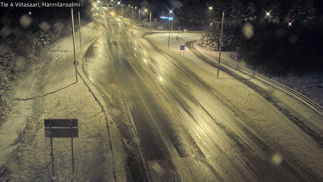 Weather Camera Image Road 4 Viitasaari Hännilänsalmi, Viitasaari, Keski-Suomi