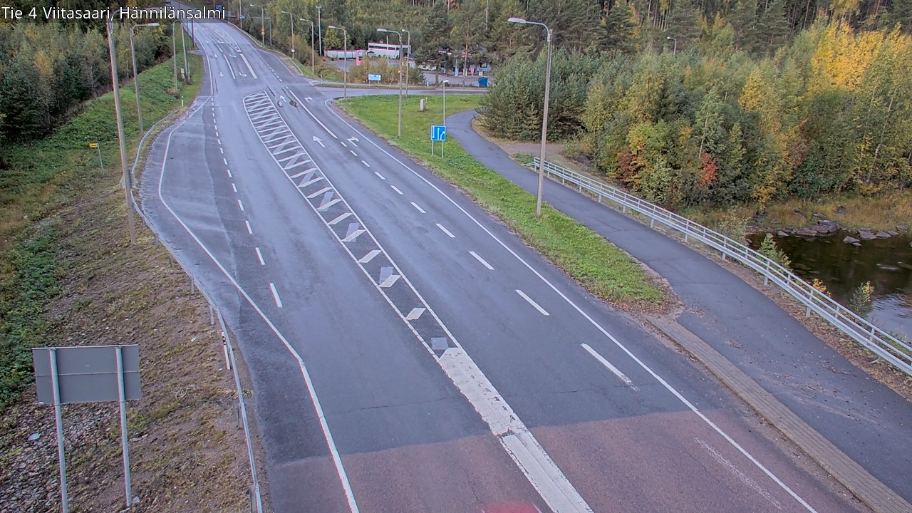 Weather Camera Image Road 4 Viitasaari Hännilänsalmi, Viitasaari, Keski-Suomi