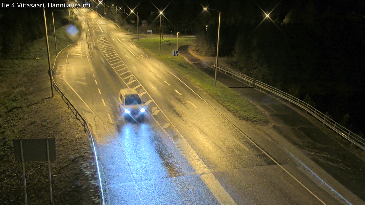 Weather Camera Image Road 4 Viitasaari Hännilänsalmi, Viitasaari, Keski-Suomi