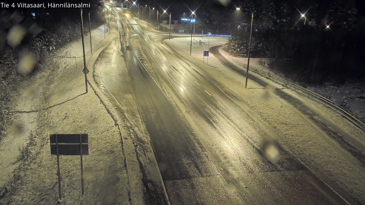 Weather Camera Image Road 4 Viitasaari Hännilänsalmi, Viitasaari, Keski-Suomi