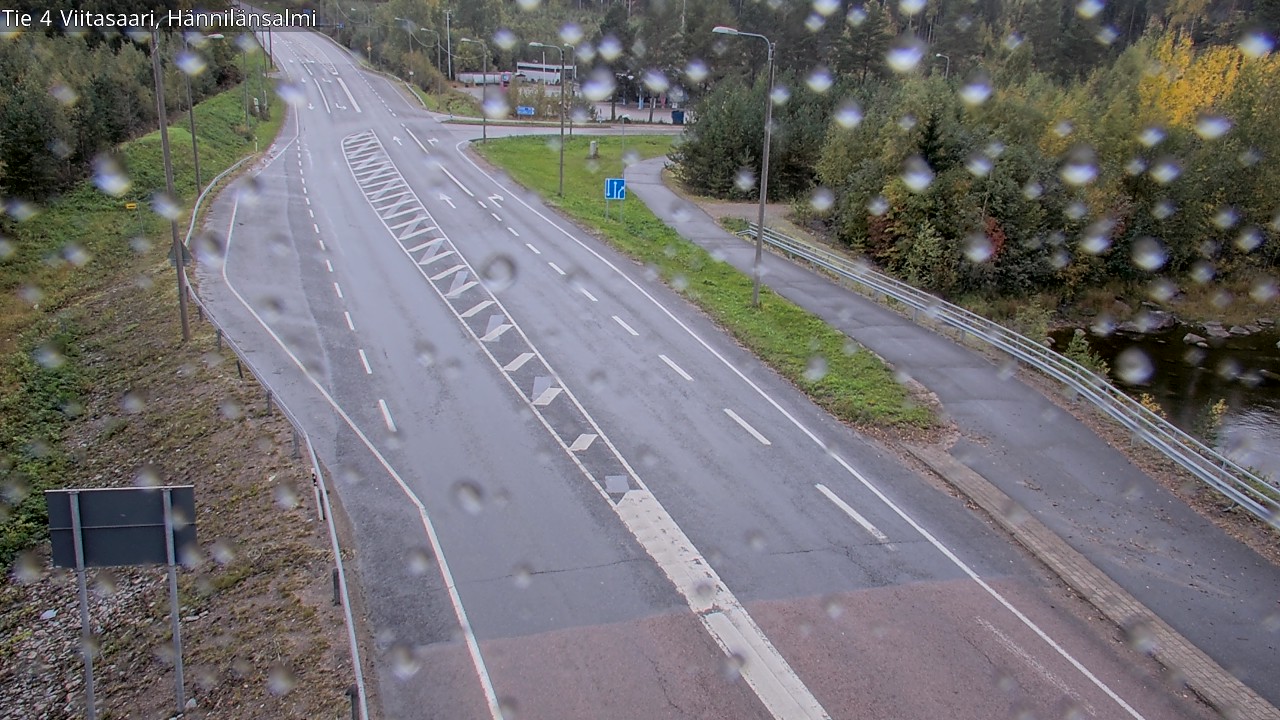 Weather Camera Image Road 4 Viitasaari Hännilänsalmi, Viitasaari, Keski-Suomi