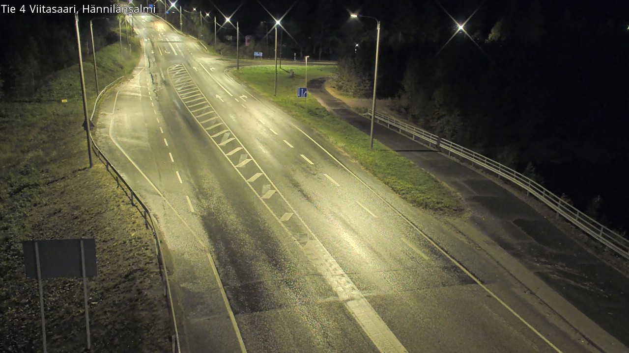Weather Camera Image Road 4 Viitasaari Hännilänsalmi, Viitasaari, Keski-Suomi