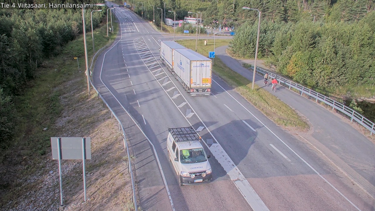 Kelikamerat Kuva Tie 4 Viitasaari Hännilänsalmi, Viitasaari, Keski-Suomi