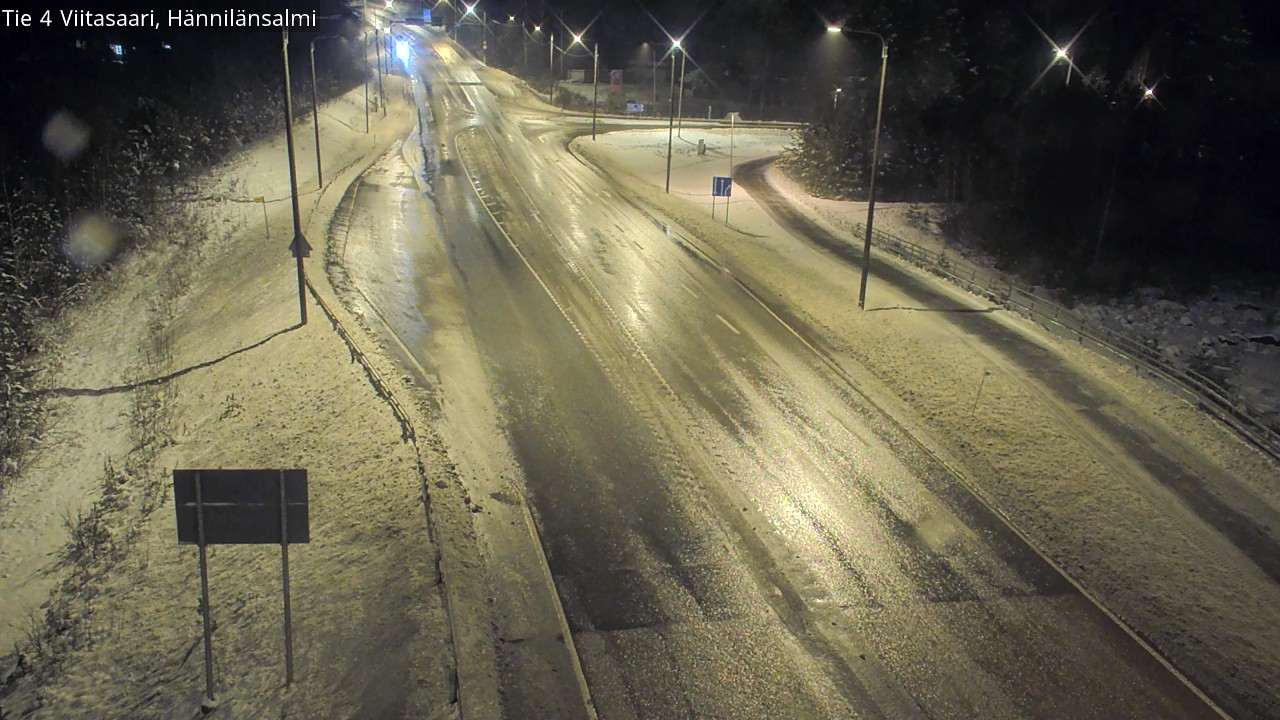 Weather Camera Image Road 4 Viitasaari Hännilänsalmi, Viitasaari, Keski-Suomi