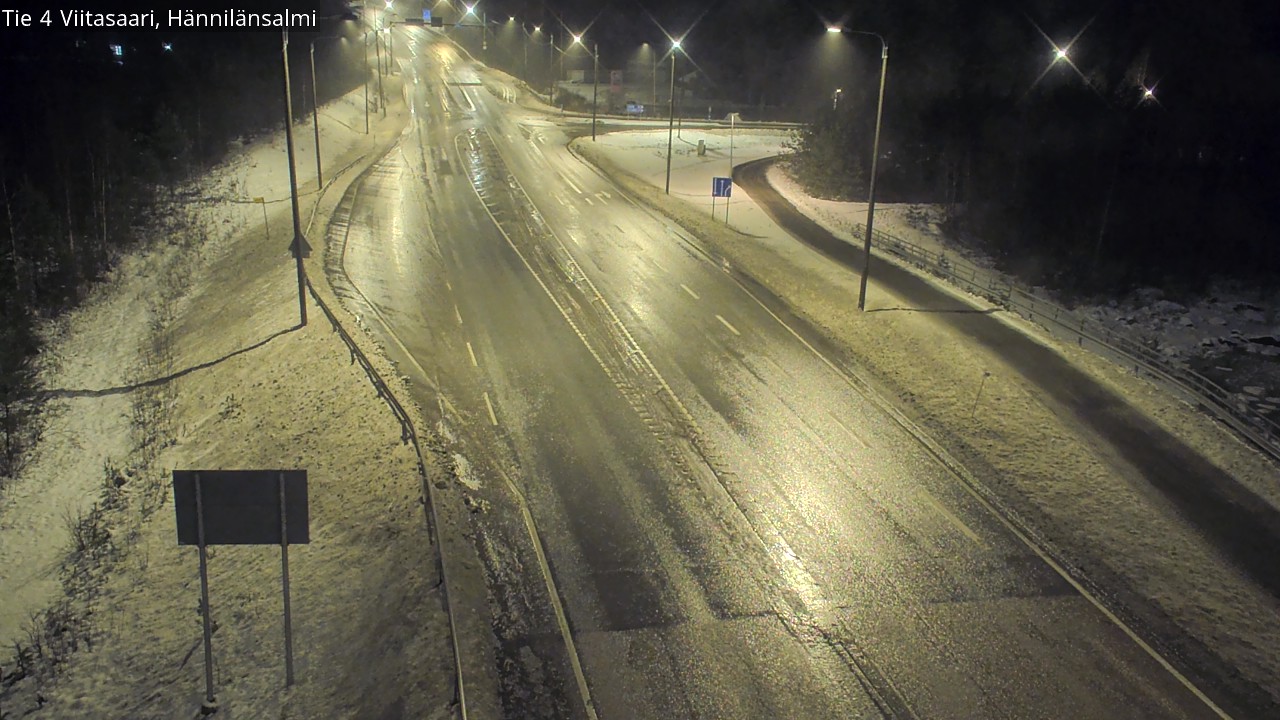 Weather Camera Image Road 4 Viitasaari Hännilänsalmi, Viitasaari, Keski-Suomi