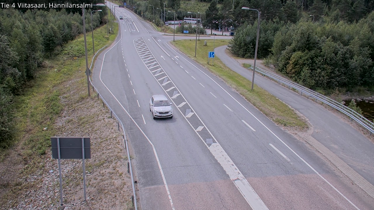 Weather Camera Image Road 4 Viitasaari Hännilänsalmi, Viitasaari, Keski-Suomi