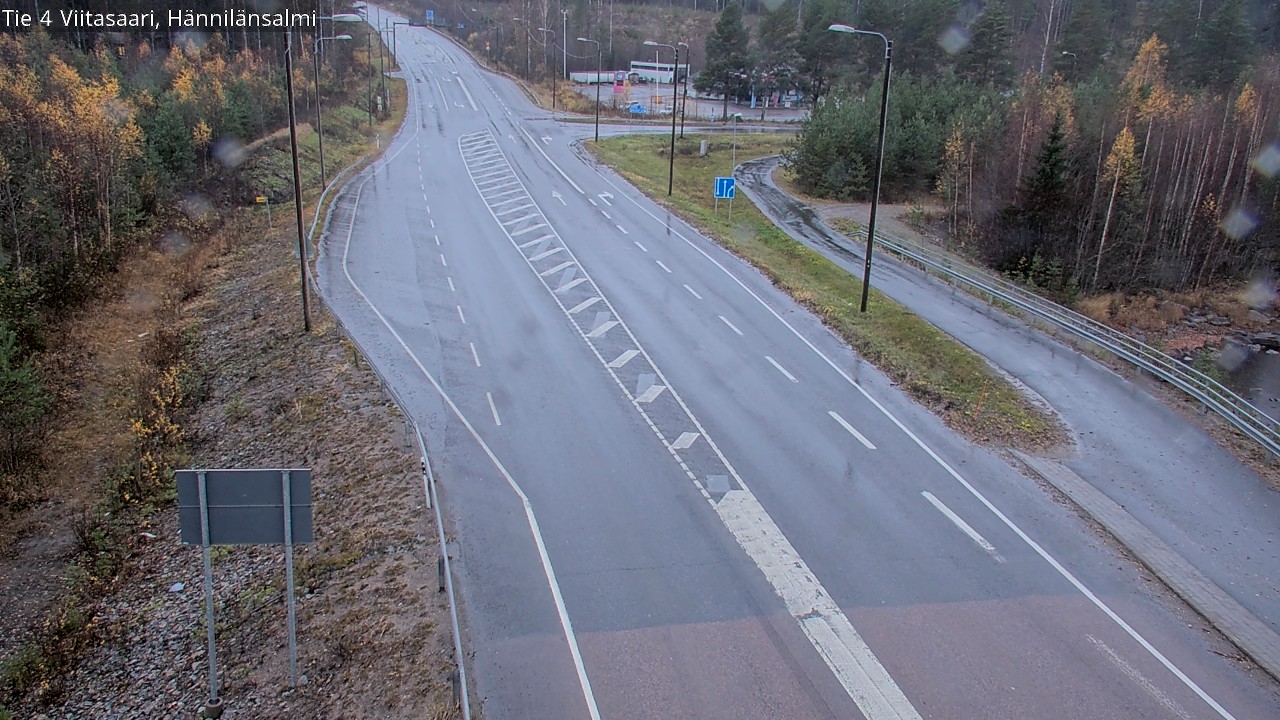Weather Camera Image Väg 4 Viitasaari Hännilänsalmi, Viitasaari, Keski-Suomi