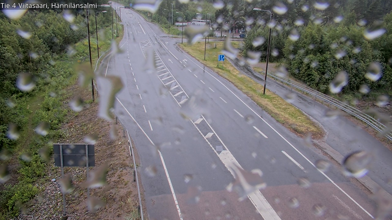 Weather Camera Image Road 4 Viitasaari Hännilänsalmi, Viitasaari, Keski-Suomi