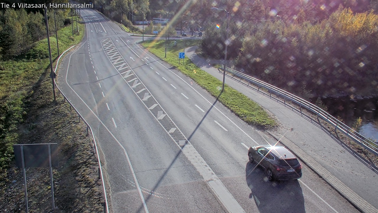 Weather Camera Image Road 4 Viitasaari Hännilänsalmi, Viitasaari, Keski-Suomi