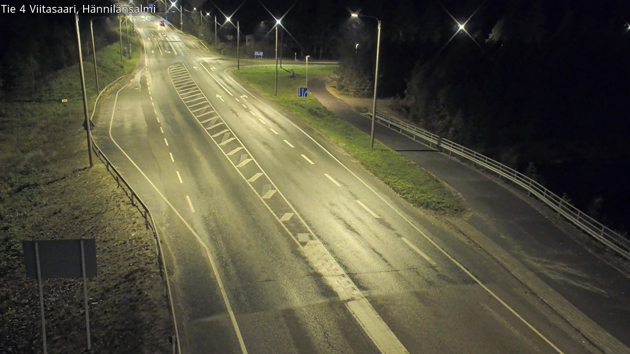 Weather Camera Image Road 4 Viitasaari Hännilänsalmi, Viitasaari, Keski-Suomi