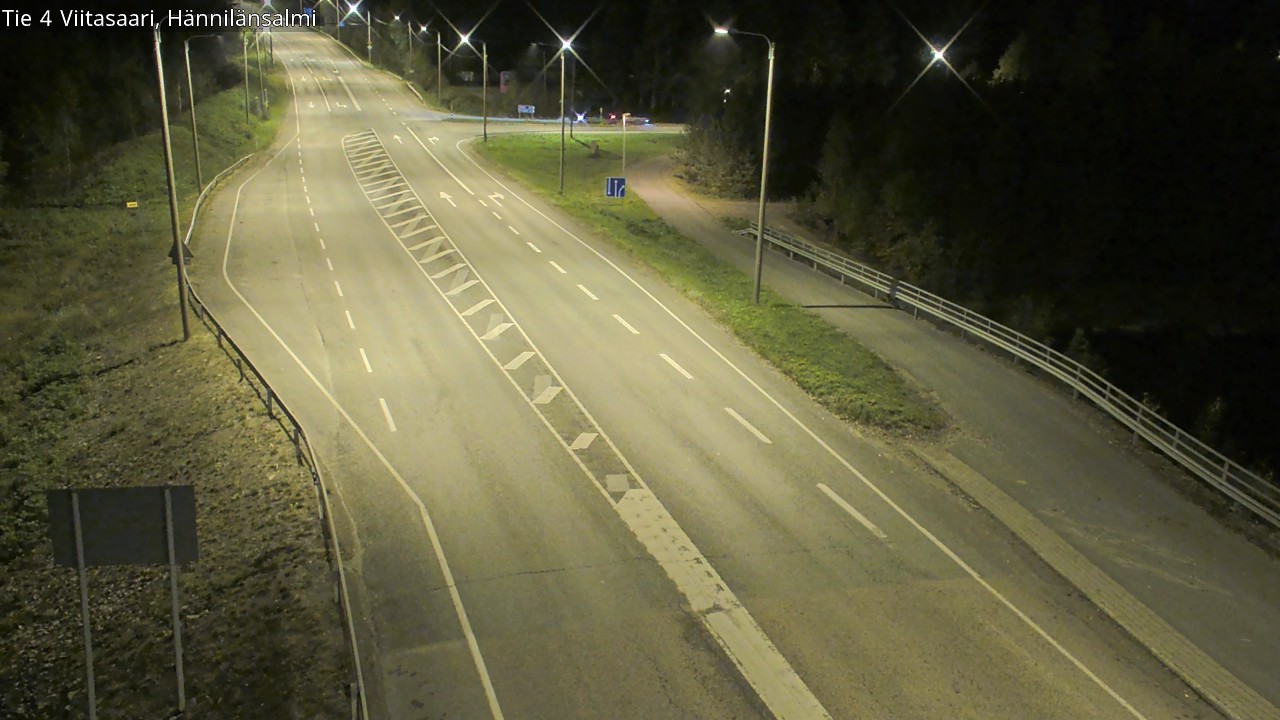 Weather Camera Image Road 4 Viitasaari Hännilänsalmi, Viitasaari, Keski-Suomi