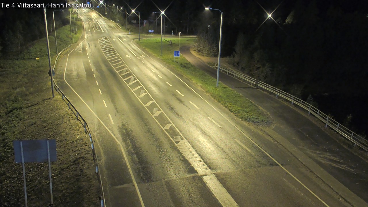Weather Camera Image Road 4 Viitasaari Hännilänsalmi, Viitasaari, Keski-Suomi