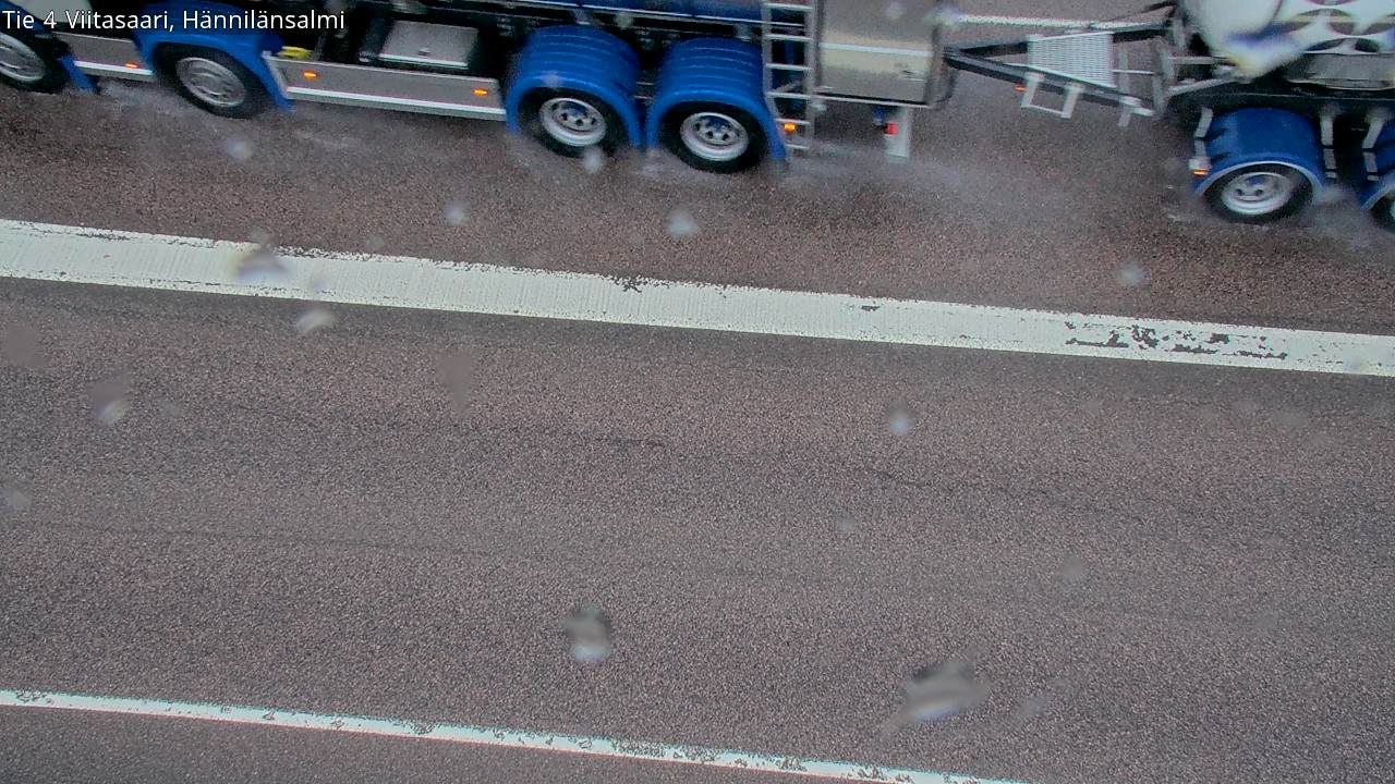 Weather Camera Image Väg 4 Viitasaari Hännilänsalmi, Viitasaari, Keski-Suomi