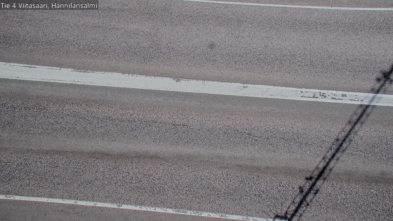 Weather Camera Image Väg 4 Viitasaari Hännilänsalmi, Viitasaari, Keski-Suomi