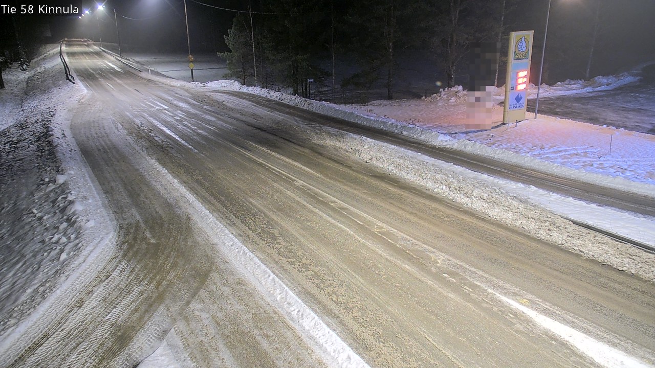 Weather Camera Image Väg 58 Kinnula, Kinnula, Keski-Suomi