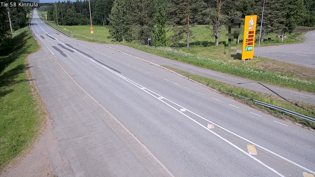 Kelikamerat Kuva Tie 58 Kinnula, Kinnula, Keski-Suomi