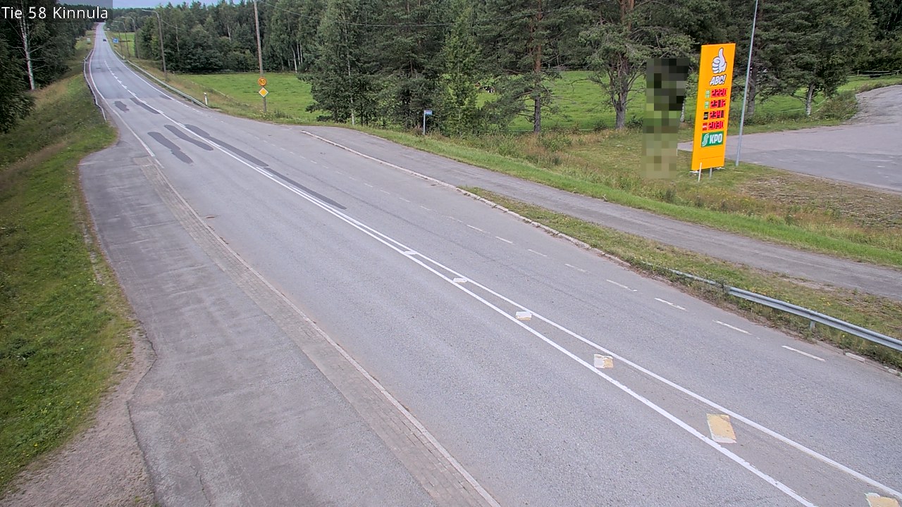 Weather Camera Image Road 58 Kinnula, Kinnula, Keski-Suomi