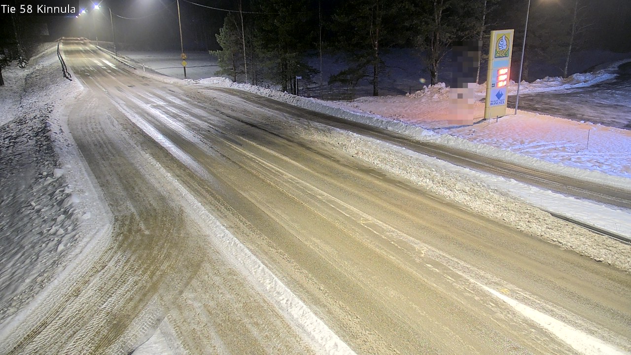 Weather Camera Image Väg 58 Kinnula, Kinnula, Keski-Suomi