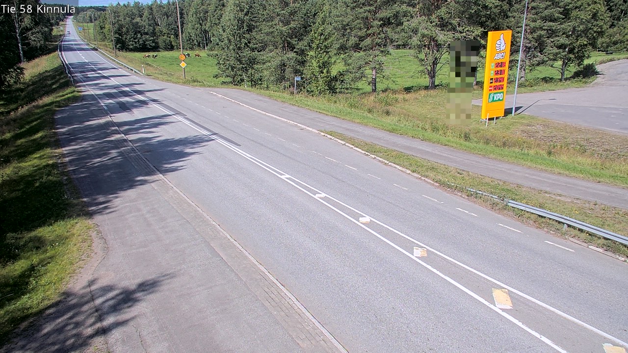 Kelikamerat Kuva Tie 58 Kinnula, Kinnula, Keski-Suomi