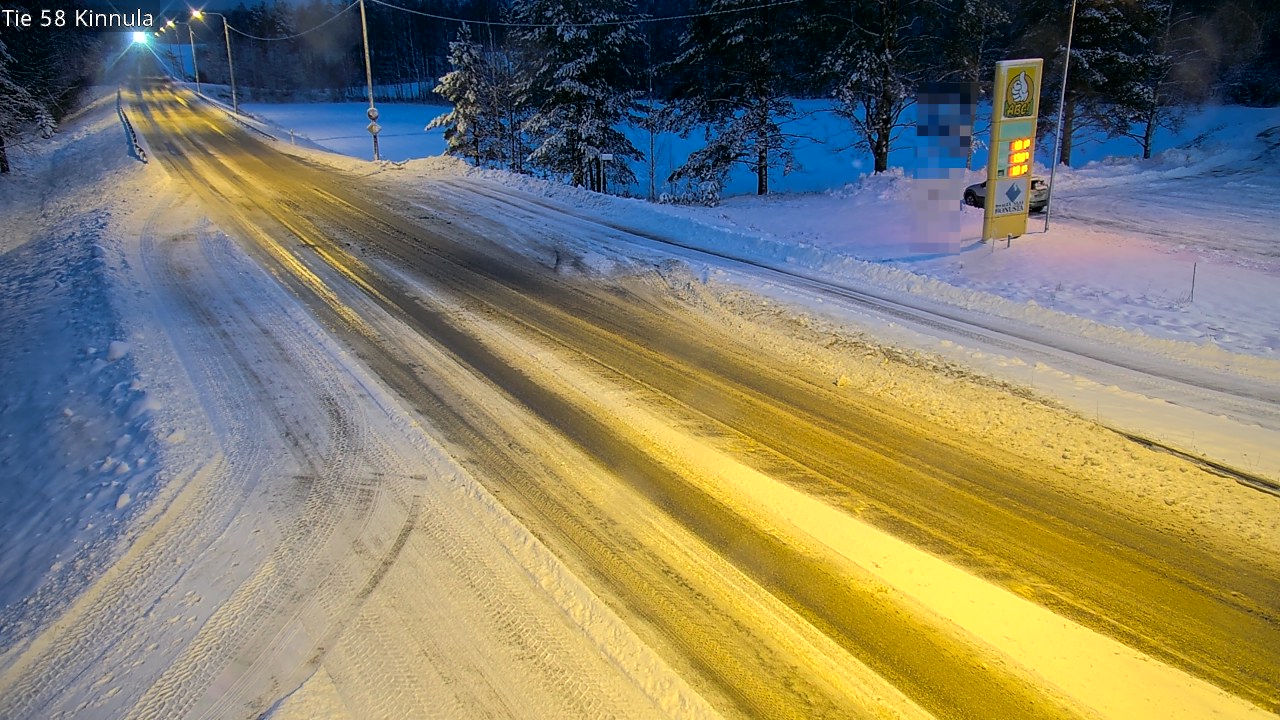 Weather Camera Image Road 58 Kinnula, Kinnula, Keski-Suomi