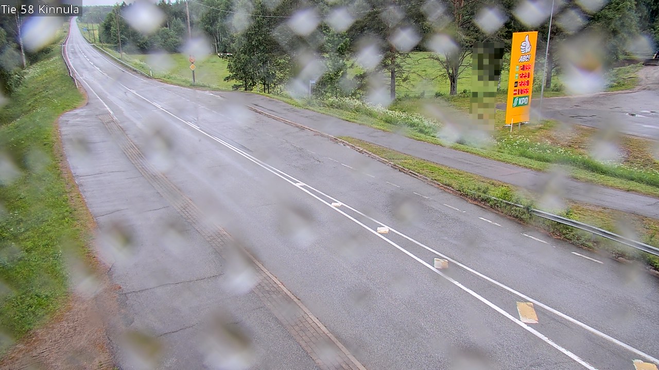 Weather Camera Image Väg 58 Kinnula, Kinnula, Keski-Suomi