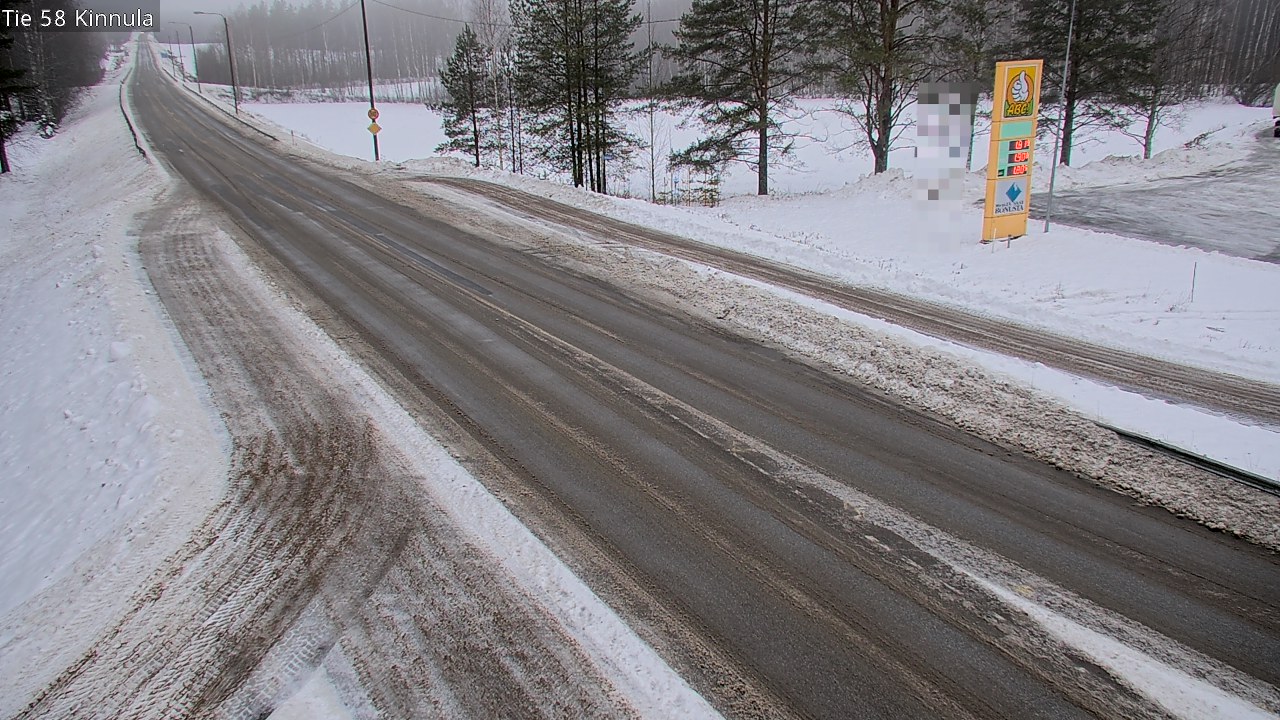Weather Camera Image Väg 58 Kinnula, Kinnula, Keski-Suomi