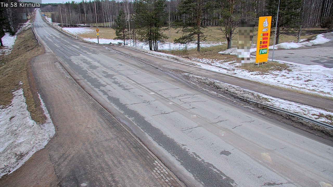 Weather Camera Image Road 58 Kinnula, Kinnula, Keski-Suomi