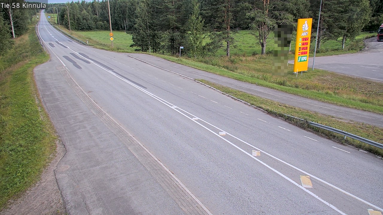 Weather Camera Image Road 58 Kinnula, Kinnula, Keski-Suomi