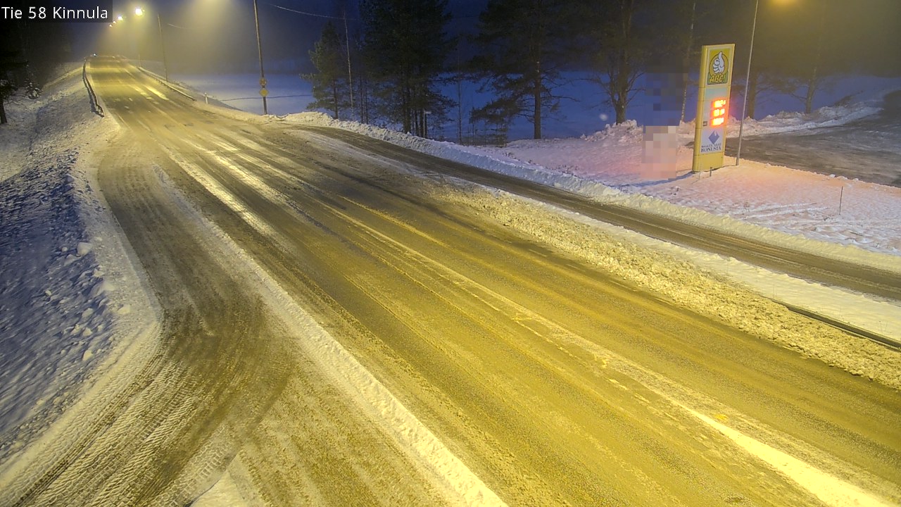 Weather Camera Image Väg 58 Kinnula, Kinnula, Keski-Suomi