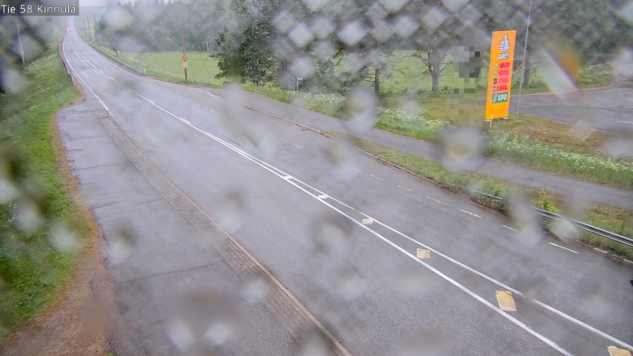 Weather Camera Image Väg 58 Kinnula, Kinnula, Keski-Suomi