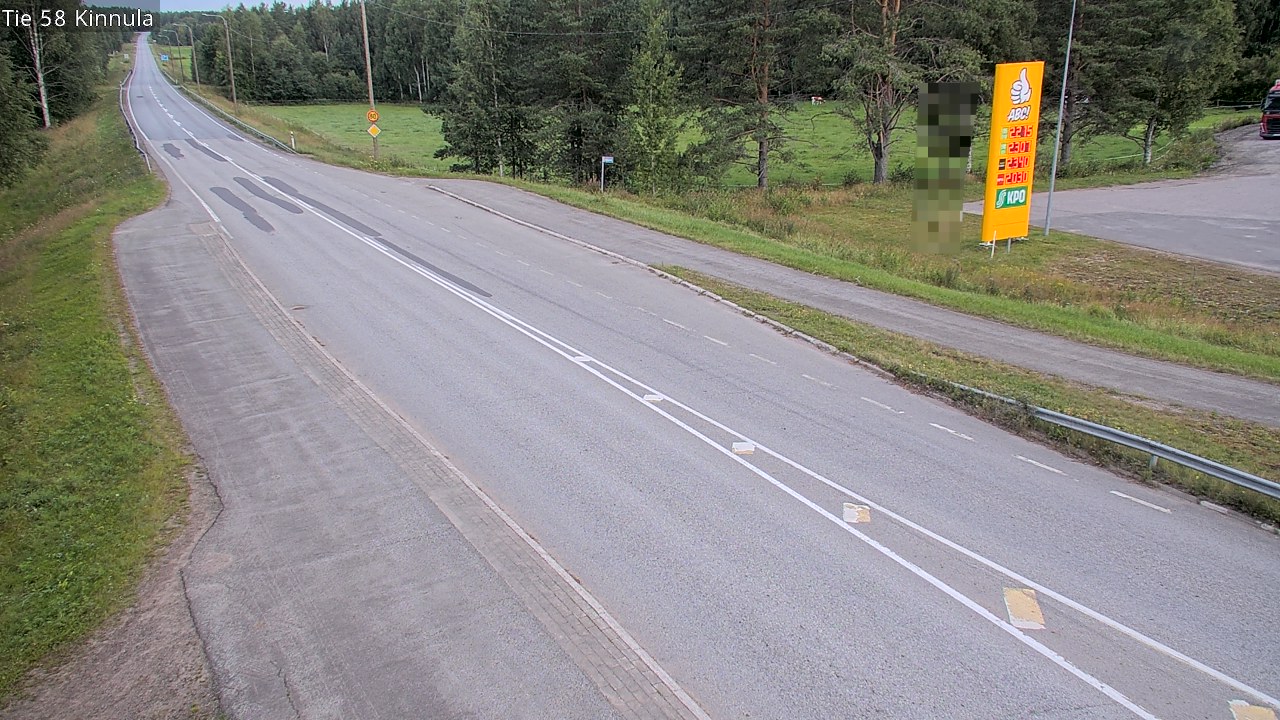 Weather Camera Image Road 58 Kinnula, Kinnula, Keski-Suomi
