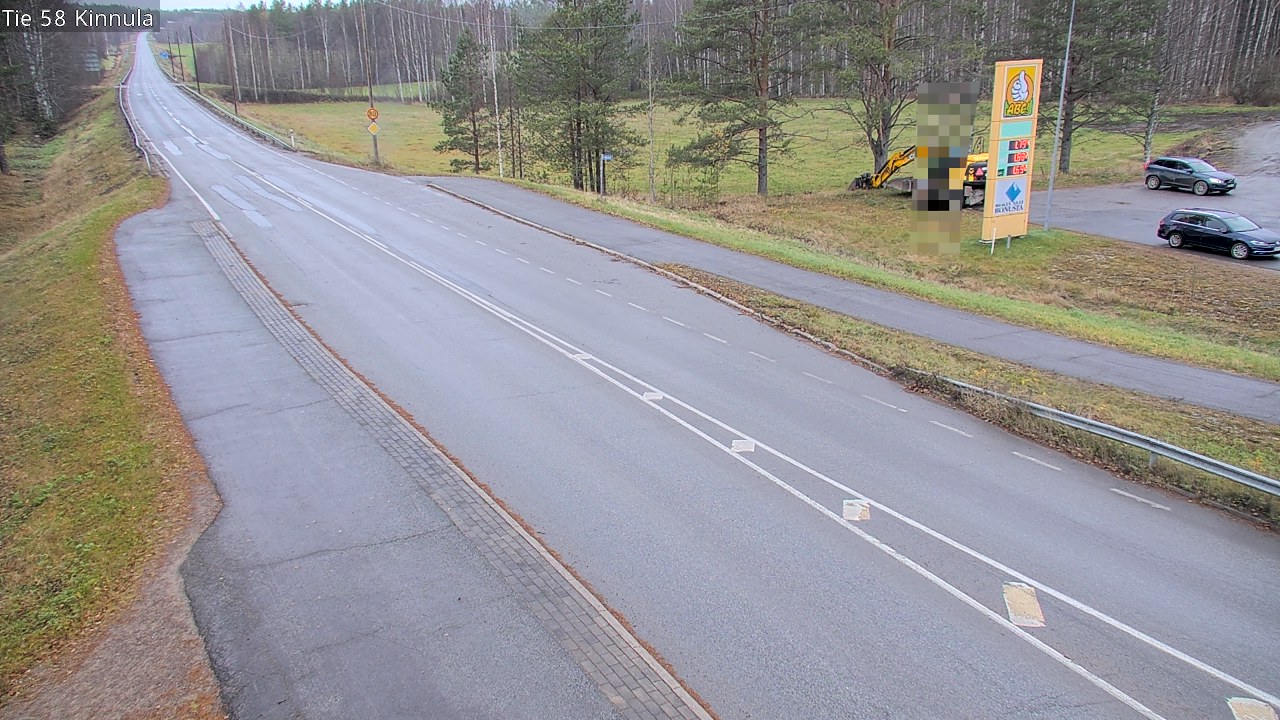 Weather Camera Image Väg 58 Kinnula, Kinnula, Keski-Suomi