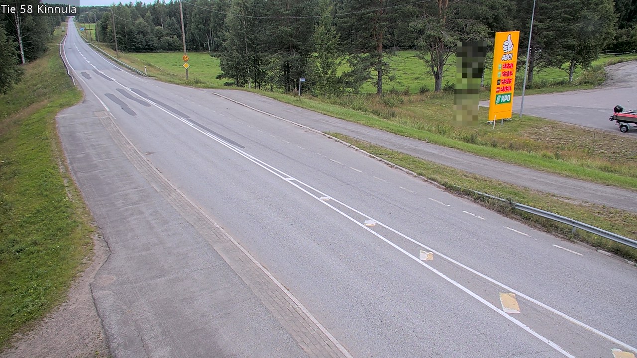 Weather Camera Image Road 58 Kinnula, Kinnula, Keski-Suomi