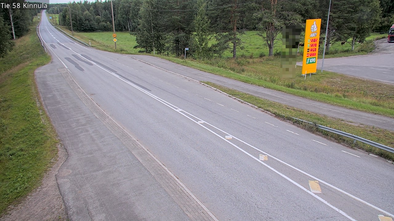 Weather Camera Image Road 58 Kinnula, Kinnula, Keski-Suomi