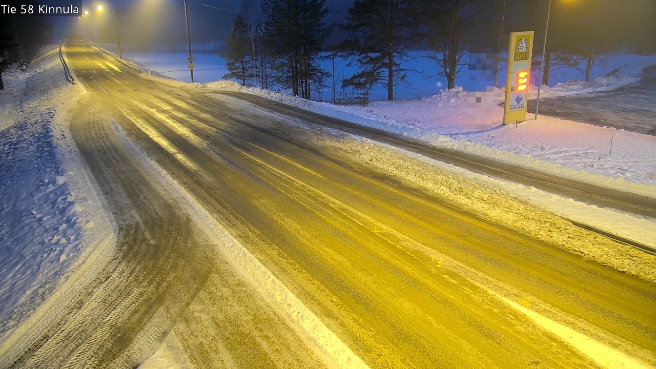 Weather Camera Image Väg 58 Kinnula, Kinnula, Keski-Suomi