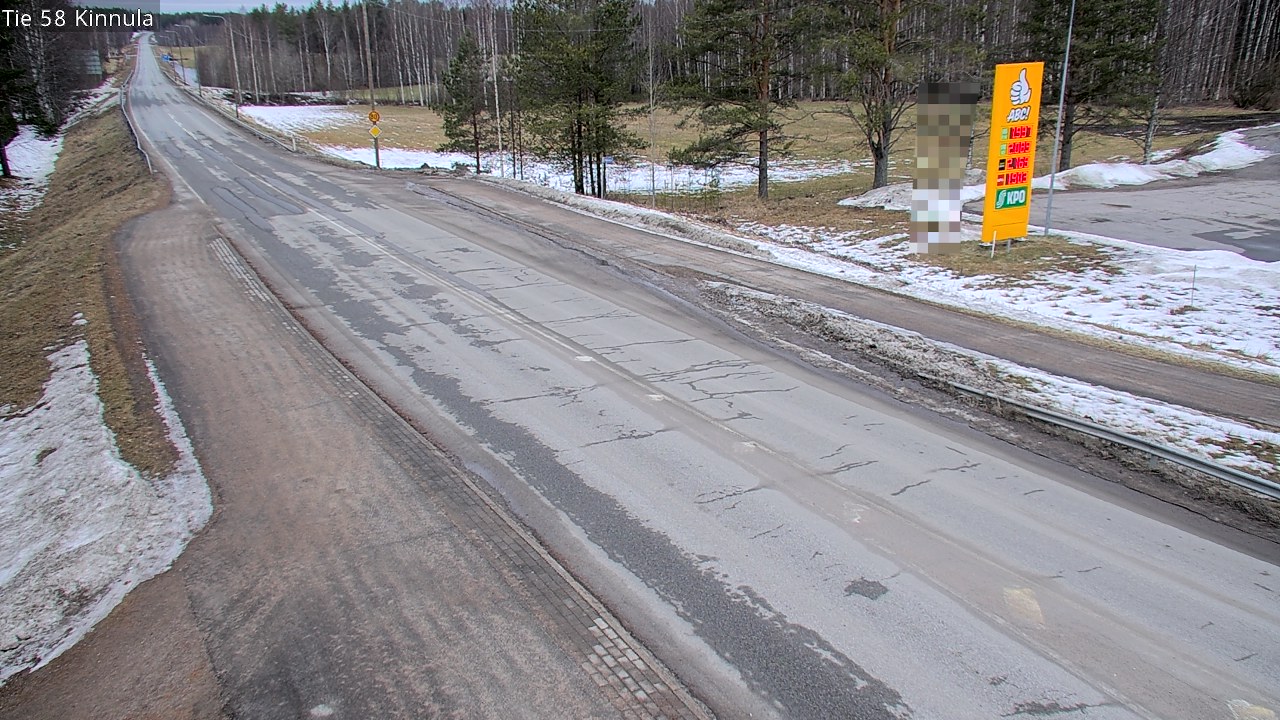 Weather Camera Image Road 58 Kinnula, Kinnula, Keski-Suomi