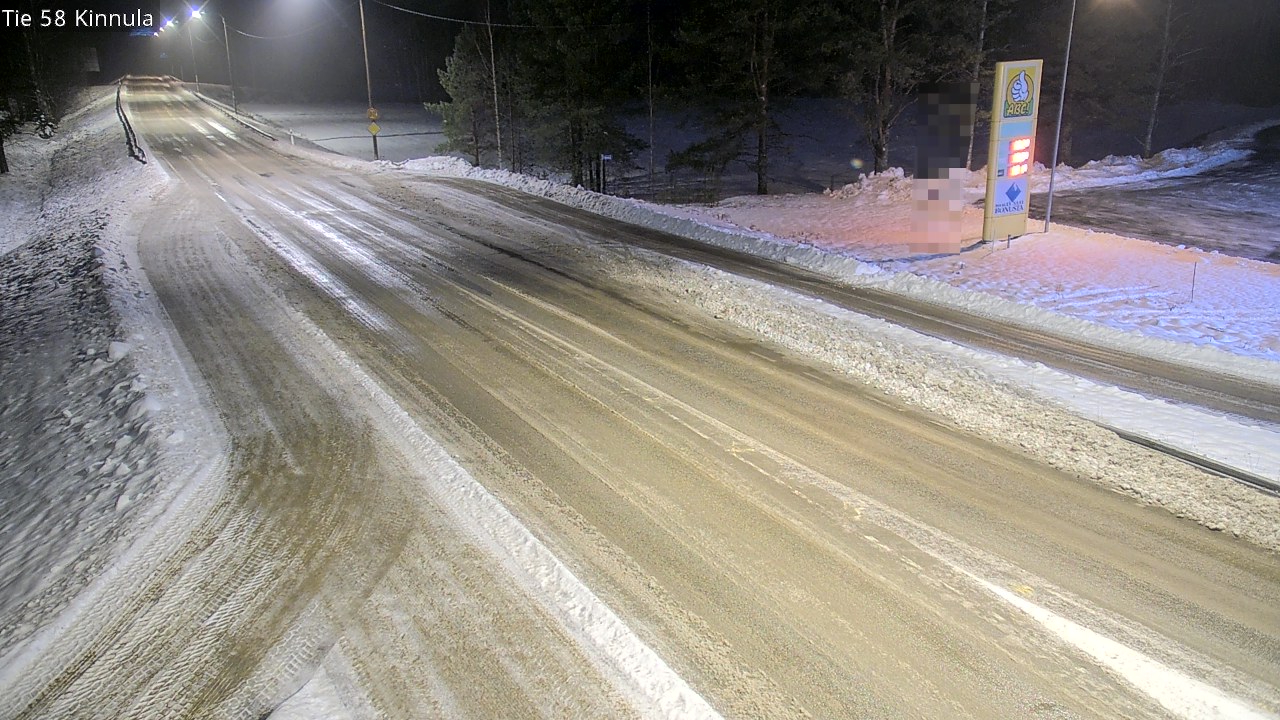 Weather Camera Image Väg 58 Kinnula, Kinnula, Keski-Suomi