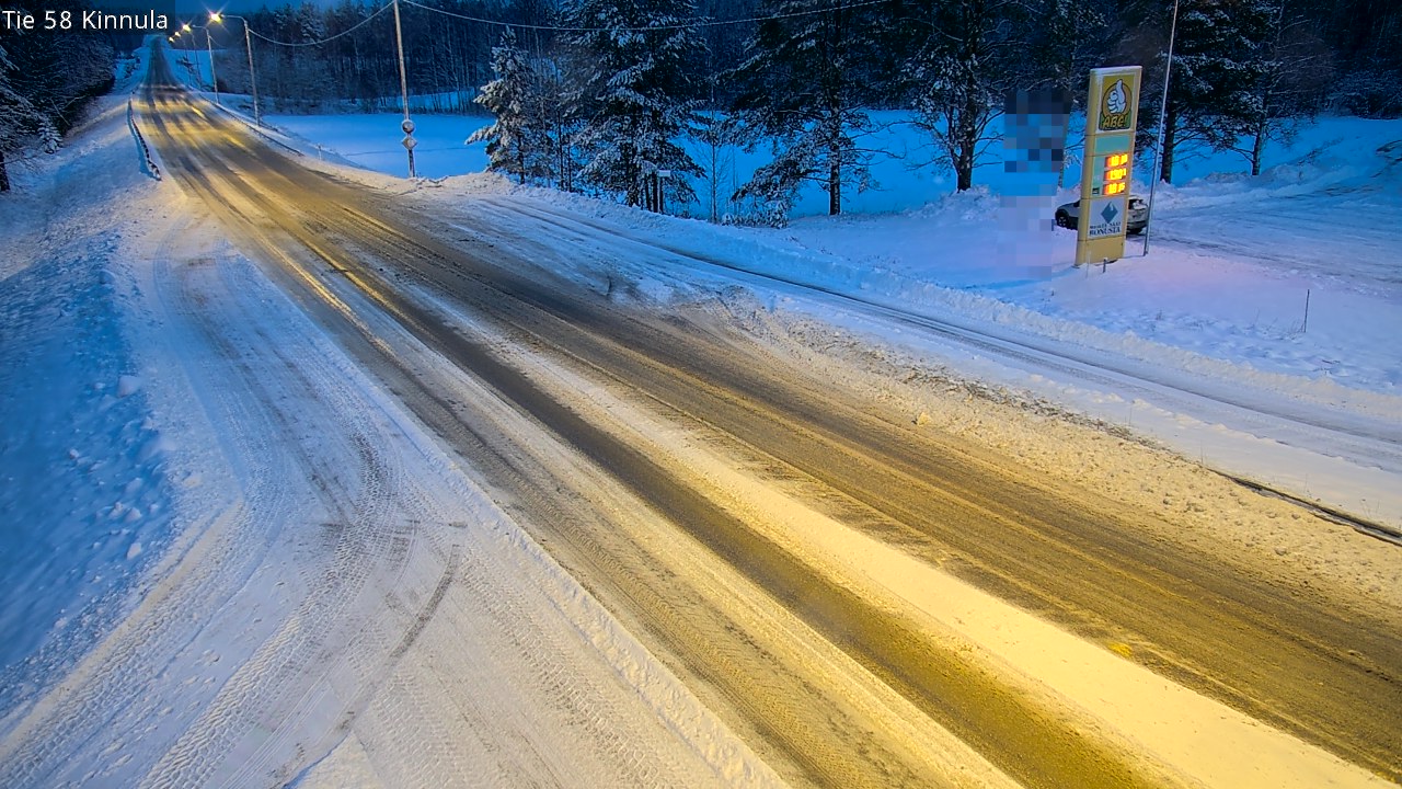 Weather Camera Image Road 58 Kinnula, Kinnula, Keski-Suomi