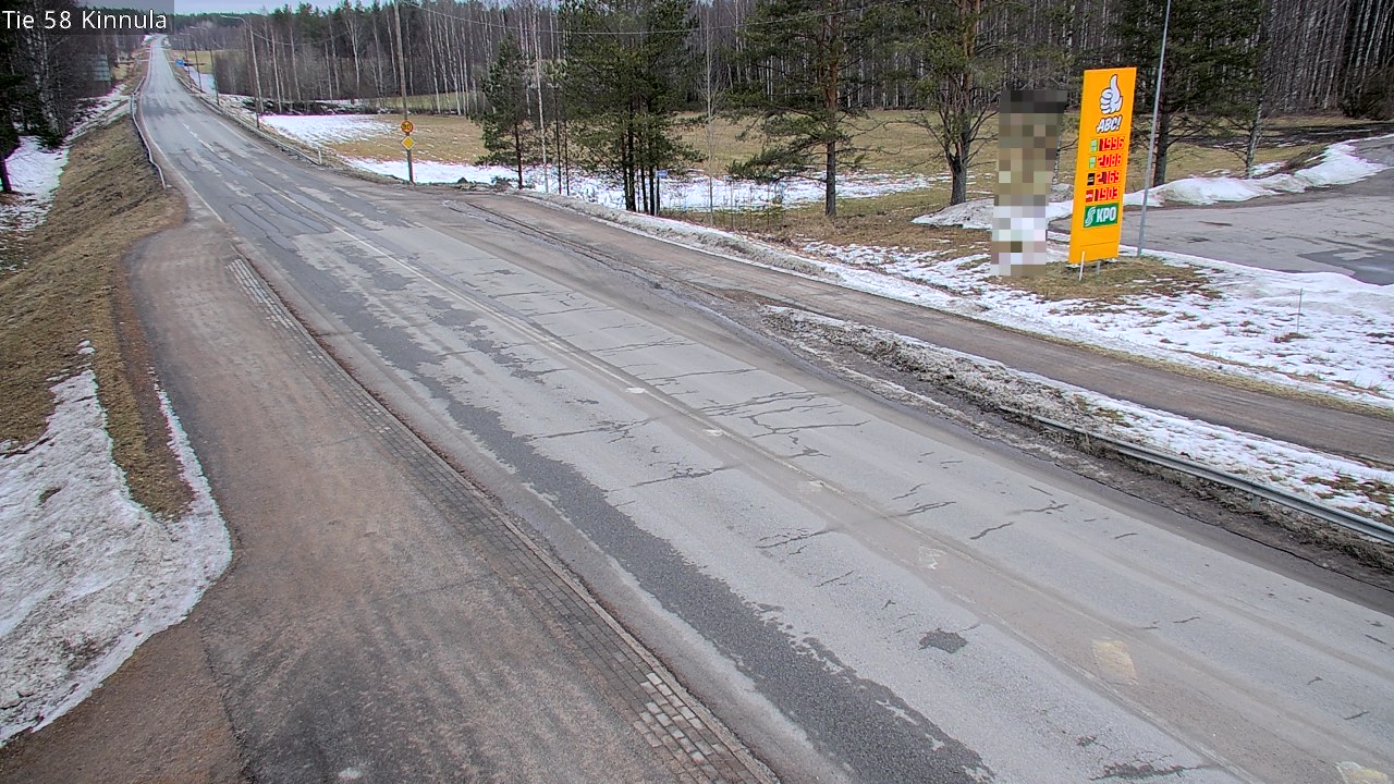 Weather Camera Image Road 58 Kinnula, Kinnula, Keski-Suomi