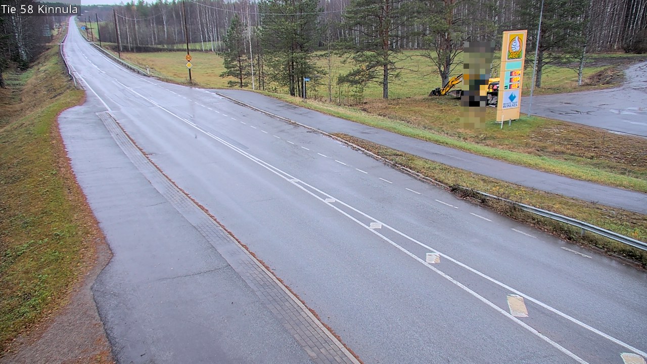 Weather Camera Image Väg 58 Kinnula, Kinnula, Keski-Suomi